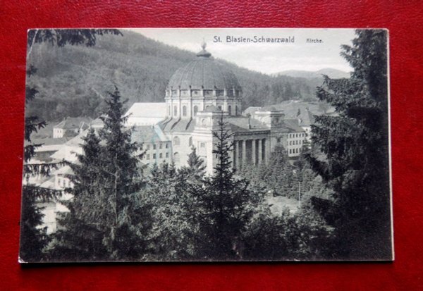 Ansichtskarte St. Blasien im Schwarzwald 1910