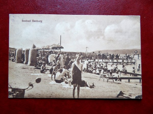Ansichtskarte Seeburg Seebad 1927