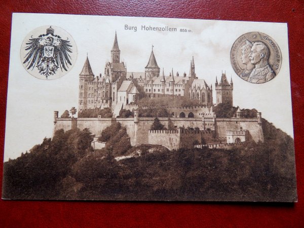 Ansichtskarte Hohenzollern Burg 1911