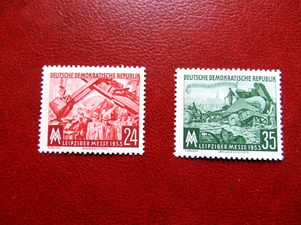 Briefmarke DDR 380/81 **