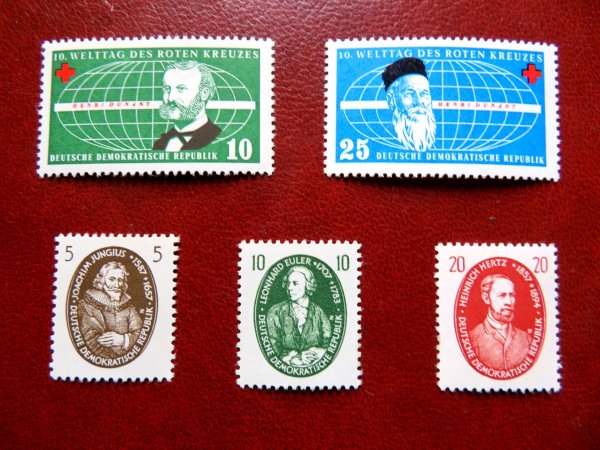 Briefmarke DDR 572/76 **