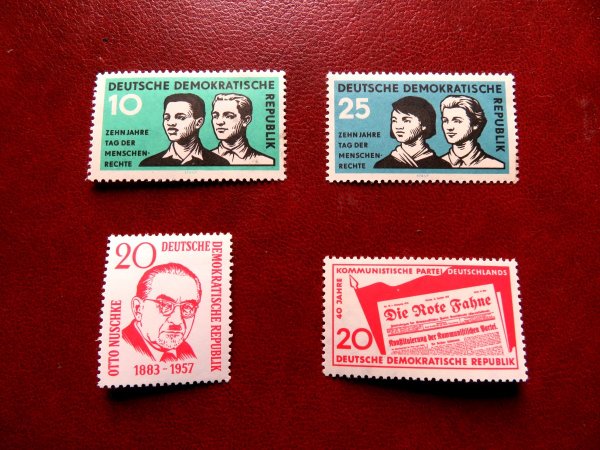 Briefmarke DDR 669/72 **