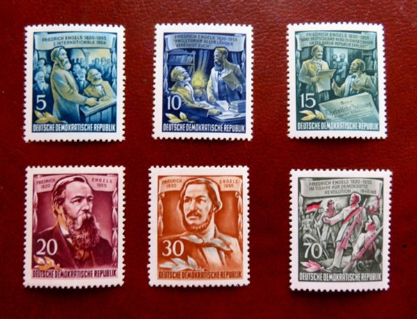Briefmarke DDR 485/90 **