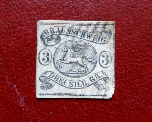 Briefmarke Braunschweig 8 o