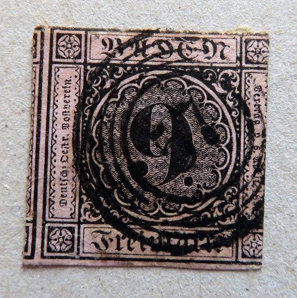 Briefmarke Baden 4 o