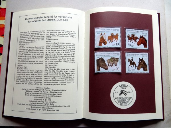 Briefmarke DDR Jahrbuch 1989 **. Kompletter Jahrgang mit vielen Besonderheiten enthalten!