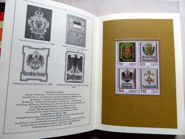 Briefmarke DDR Jahrbuch 1990 **. Kompletter Jahrgang mit vielen Besonderheiten enthalten!