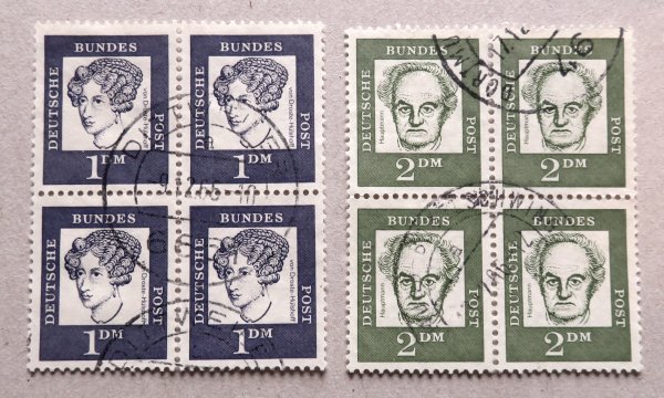 Briefmarke BRD 361/62 o VB