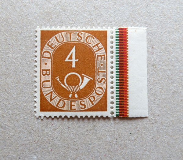 Briefmarke BRD 124 ** RS