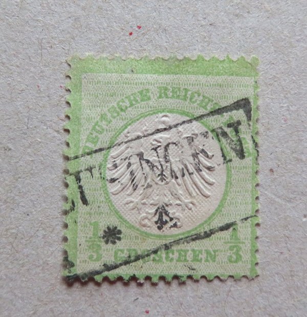 Briefmarke Deutsches Reich 2 o