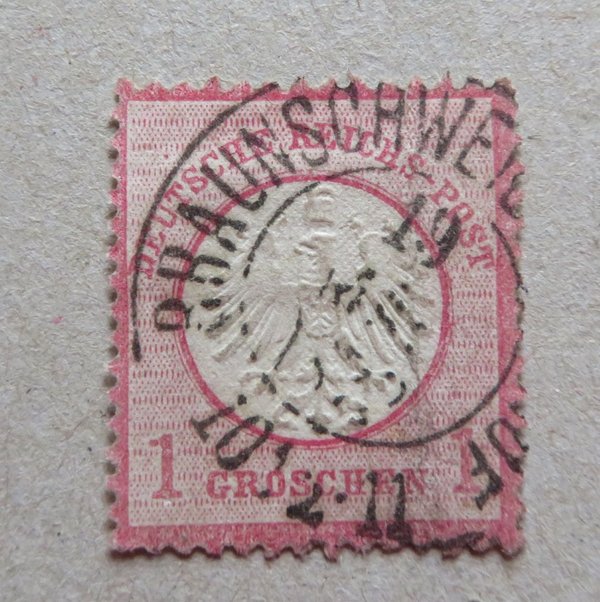 Briefmarke Deutsches Reich 4 o