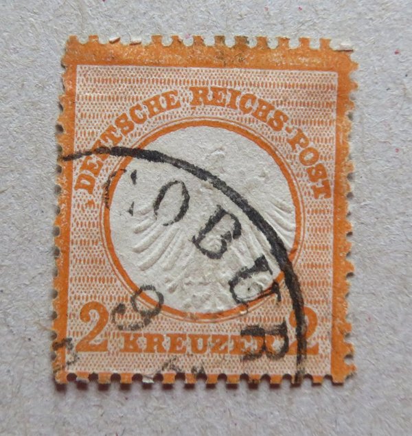 Briefmarke Deutsches Reich 15 o