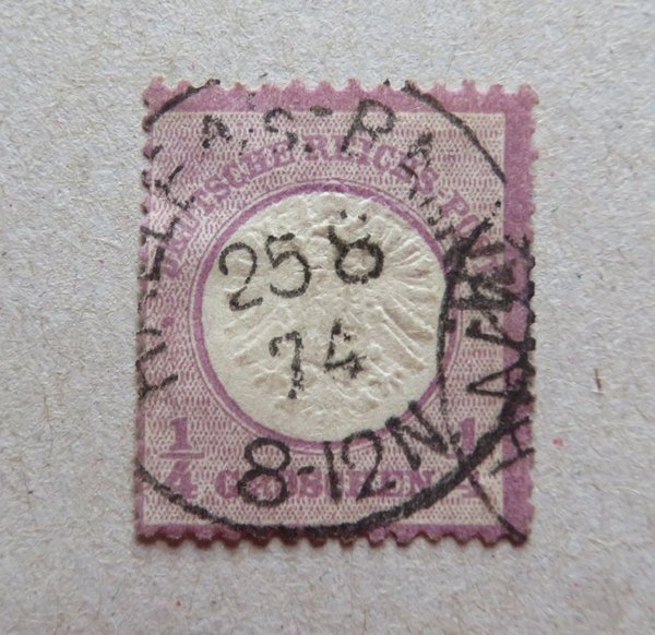 Briefmarke Deutsches Reich 16 o