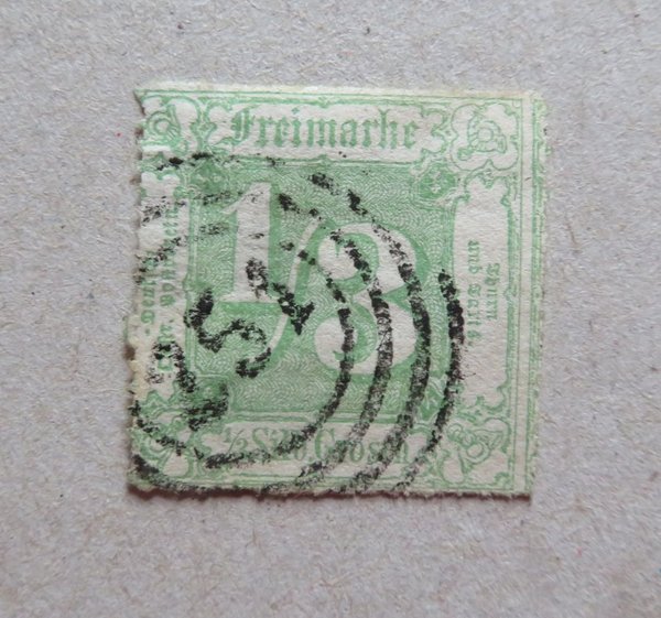 Briefmarke Thurn und Taxis 36 o