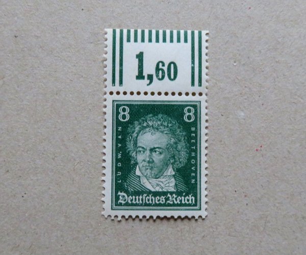 Briefmarke Deutsches Reich 389 ** WOR